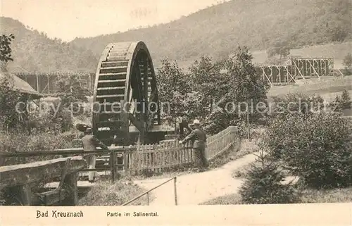 AK / Ansichtskarte Bad_Kreuznach Partie im Salinental Bad_Kreuznach