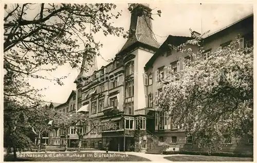 AK / Ansichtskarte Bad_Nassau Kurhaus im Bluetenschmuck Bad_Nassau