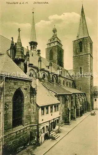 AK / Ansichtskarte Neustadt_Haardt Stiftskirche Neustadt_Haardt