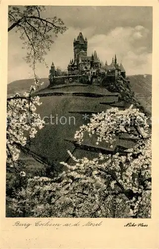AK / Ansichtskarte Cochem_Mosel Burg Cochem Cochem Mosel