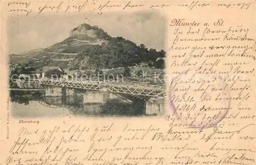 AK / Ansichtskarte Bad_Muenster_Stein_Ebernburg Die Ebernburg Bad_Muenster