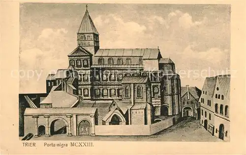 AK / Ansichtskarte Trier Porta Nigra Trier