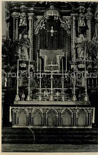 AK / Ansichtskarte Trier Dom Altar Hl Rock Trier