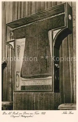 AK / Ansichtskarte Trier Der hl Rock im Dom Trier