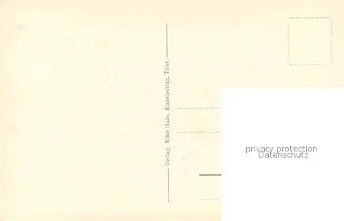 AK / Ansichtskarte Trier Der hl Rock im Dom Trier