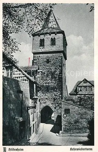 AK / Ansichtskarte Hildesheim Kehrwiederturm Hildesheim