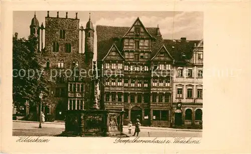 AK / Ansichtskarte Hildesheim Tempelherrenhaus und Wedekind Hildesheim