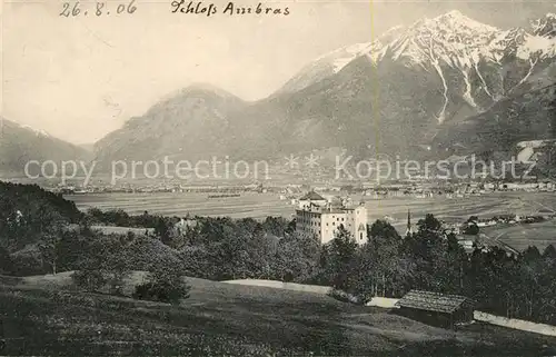 AK / Ansichtskarte Innsbruck Schloss Ambras Innsbruck