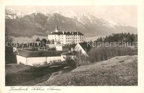 AK / Ansichtskarte Innsbruck Schloss Amras Innsbruck