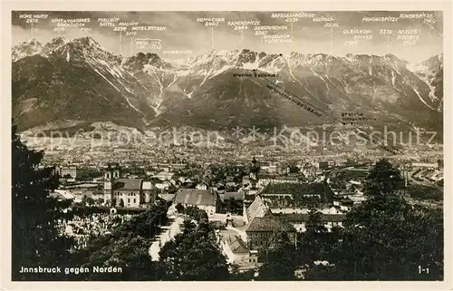 AK / Ansichtskarte Innsbruck Panorama Innsbruck