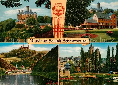 AK / Ansichtskarte Schloss_Schaumburg_Balduinstein Waldecker Hof Balduinstein Diez Schloss_Schaumburg