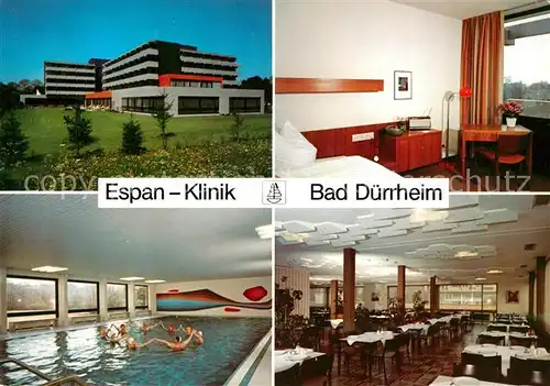 AK / Ansichtskarte Bad_Duerrheim Espan Klinik Bad_Duerrheim
