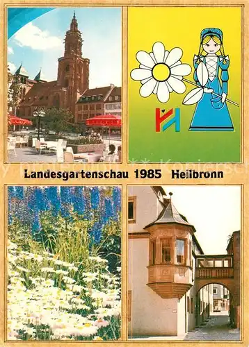 AK / Ansichtskarte Heilbronn_Neckar Landesgartenschau 1985 Heilbronn Neckar