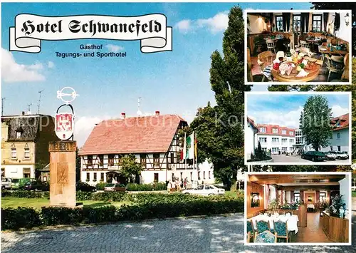 AK / Ansichtskarte Meerane Hotel Schwanfeld Meerane