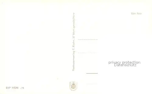 AK / Ansichtskarte Elbingerode_Harz Diakonissenmutterhaus Neuvandsburg Elbingerode Harz