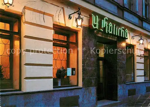 AK / Ansichtskarte Praha_Prahy_Prague Restaurant Zum Kelch Praha_Prahy_Prague