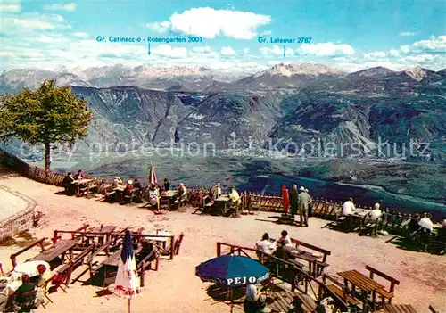 AK / Ansichtskarte Monte_Penegal Hotel Faccin  Monte Penegal