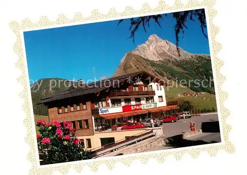 AK / Ansichtskarte Warth_Vorarlberg Sport Hotel Warth Vorarlberg