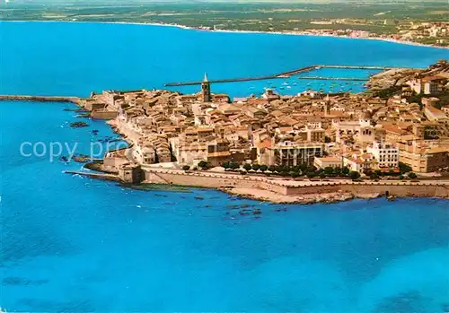 AK / Ansichtskarte Alghero Fliegeraufnahme Alghero