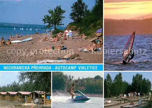 AK / Ansichtskarte Chomutov Nechranicke Prehrady Autocamp Vikletice Chomutov