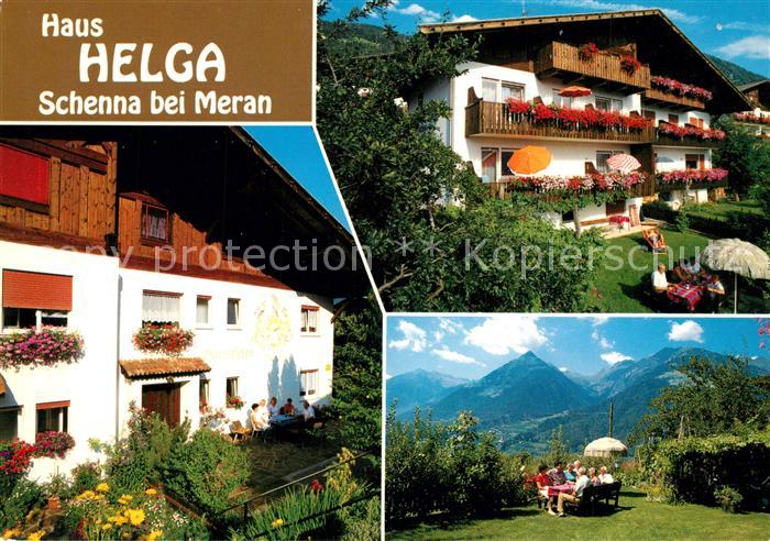 Ak Ansichtskarte Schenna Meran Haus Helga Schenna Meran Nr