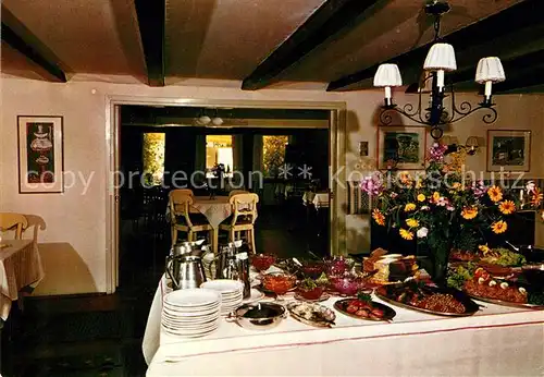 AK / Ansichtskarte Hoeoer Matsal TV rum Laengstorps Pensionat Hoeoer