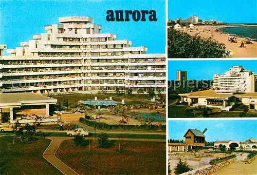 AK / Ansichtskarte Aurora Hotelanlage Strand Aurora