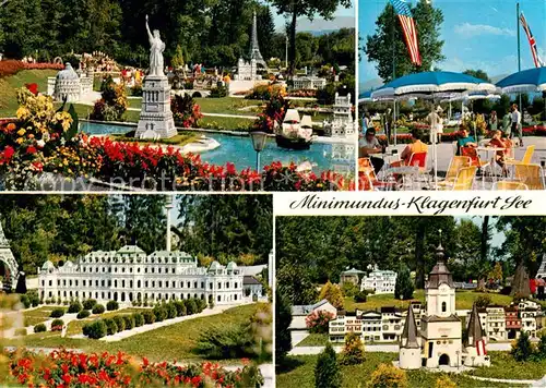 AK / Ansichtskarte Klagenfurt_Woerthersee Minimundus Klagenfurt_Woerthersee