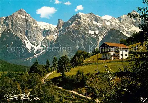 AK / Ansichtskarte Maria_Alm_Steinernen_Meer Jugenderholungsheim Sonnenhof Maria_Alm_Steinernen_Meer