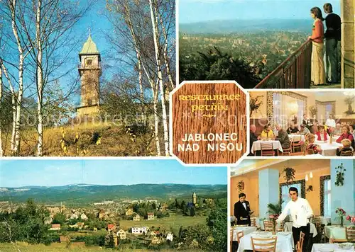 AK / Ansichtskarte Jablonec_nad_Nisou Restaurace Petrin Jablonec_nad_Nisou