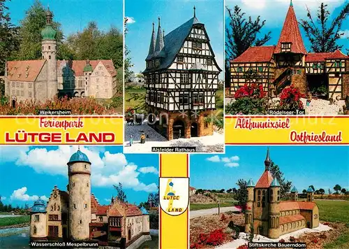 AK / Ansichtskarte Altfunnixsiel Ferienpark Luetge Land Weikersheim Roedelseer Tor Mespelbrunn Altfunnixsiel