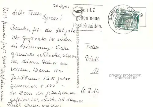 AK / Ansichtskarte Simmern_Hunsrueck Schlosstrasse Schlossplatz Stefanskirche Vor dem Tor Oberstrasse Simmern Hunsrueck