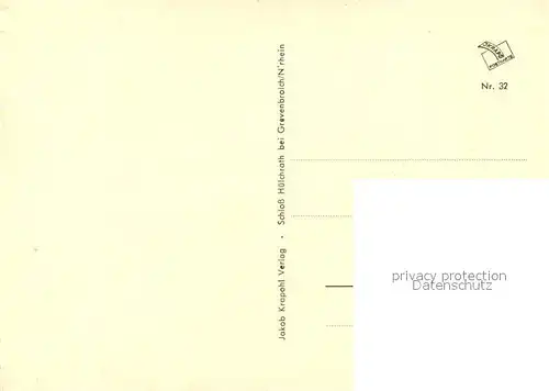 AK / Ansichtskarte Rheydt Schloss Rheydt