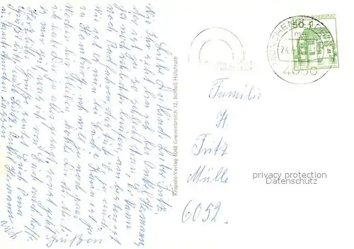 AK / Ansichtskarte Rheydt Englische Hauptkirche Schloss Rathaus Parkanlage Rheydt