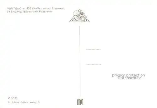 AK / Ansichtskarte Vipiteno Panorama Valle Isarco Eisacktal Bergbahn Alpen Vipiteno