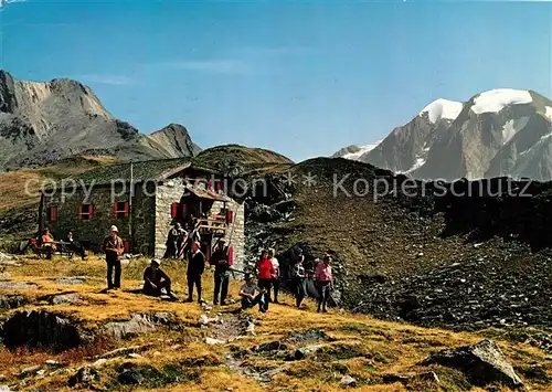 AK / Ansichtskarte Pfitscherjochhaus_Rifugio_Passo_di_Vizze Berghaus Hochferner Dolomiten Cima Grava Dolomiti Pfitscherjochhaus_Rifugio