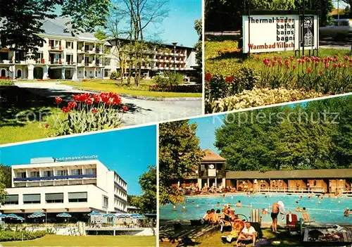AK / Ansichtskarte Warmbad_Villach Thermalbaeder Warmbad_Villach
