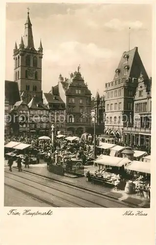 AK / Ansichtskarte Trier Hauptmarkt Trier