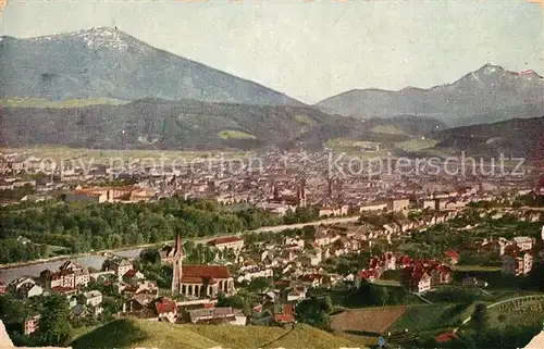 AK / Ansichtskarte Innsbruck mit Patscherkofel und Serles Innsbruck