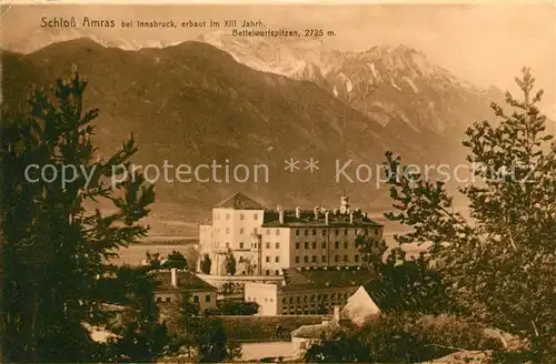 AK / Ansichtskarte Innsbruck Schloss Amras Innsbruck