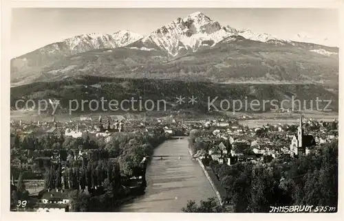 AK / Ansichtskarte Innsbruck Panorama Innsbruck