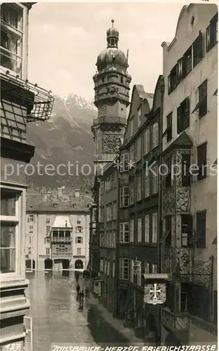 AK / Ansichtskarte Innsbruck Herzog Friedrichstrasse Innsbruck