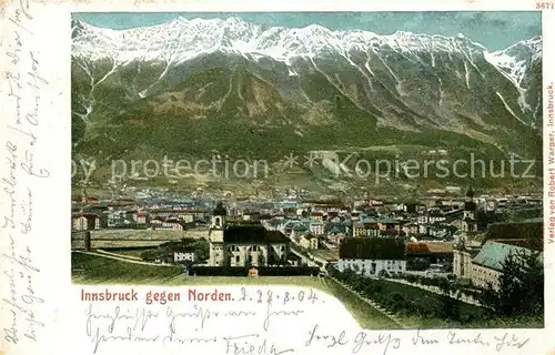 AK / Ansichtskarte Innsbruck Panorama Innsbruck