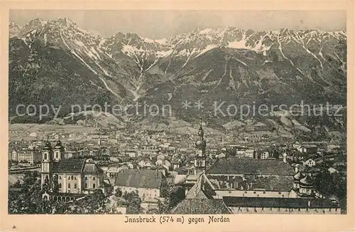 AK / Ansichtskarte Innsbruck Panorama Innsbruck