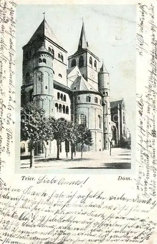 AK / Ansichtskarte Trier Dom Trier