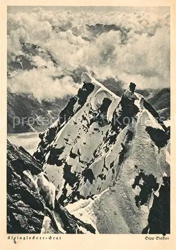 AK / Ansichtskarte Kleinglockner Gipfelgrat Kleinglockner