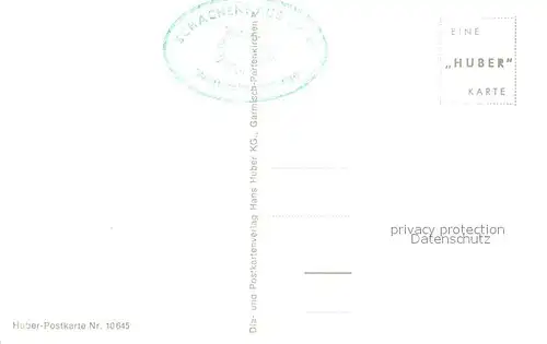 AK / Ansichtskarte Garmisch Partenkirchen Schachenhaeuser und Koenigsschloss Garmisch Partenkirchen