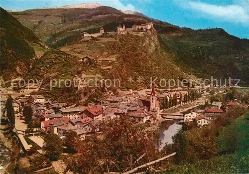 AK / Ansichtskarte Klausen_Suedtirol Fliegeraufnahme Hotel Post  Klausen_Suedtirol