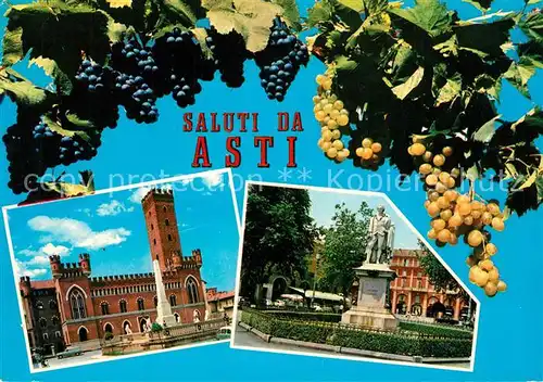 AK / Ansichtskarte Asti Piazza Roma  Asti