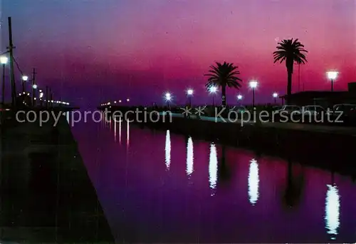 AK / Ansichtskarte Viareggio Molo notturno viareggio
